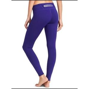 Athleta Sonar Saphire Blue Workout Leggings